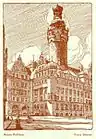 Das Neue Rathaus in Leipzig