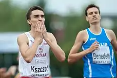 Giordano Benedetti (rechts)Rang vier in 1:48,15 min