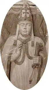 Papst Benedikt XII., Tiara mit doppeltem Kronreif