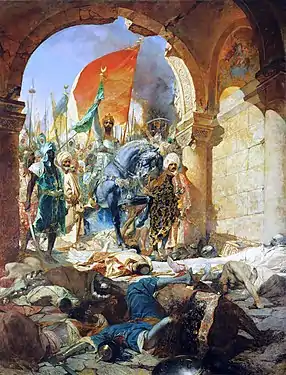 Entrée de Mehmed II dans Constantinople (1876)Private collection
