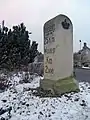 Abzweigstein an der B 107