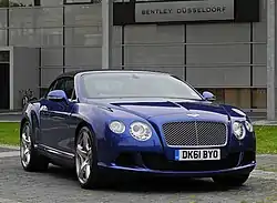 Bentley Continental GTC, geschlossen (2011–2015)