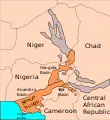 Benin-Trog als Teil des Zentralafrikanischen Riftsystems