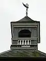 Turmspitze der  Maria-Magdalena-Kirche Berdum
