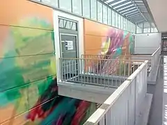 Haus 3, Galerie aus dem 2. Stock