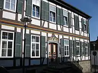 Brenkenscher Hof (1645) in der Bergstraße