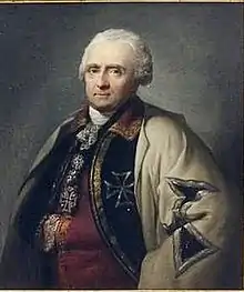 Heinrich Moritz von Berlepsch (* 1737; † 1809), Komtur der Deutschordensballei Thüringen