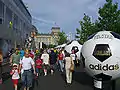 adidas-Arena, Fußball-Galerie