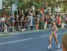 Renata Kokowska gewann 1988 den 25-km-Lauf