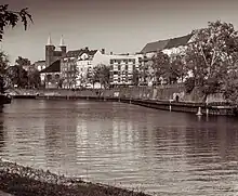 Wikingerufer vom westlichen Spree-Ufer