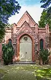 Die neugotische Friedhofskapelle aus dem Jahr 1863