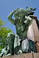 Atlas auf der Vorderseite