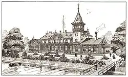 Ansicht um 1896