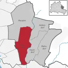 Ortsteile des Bezirks Marzahn-Hellersdorf