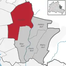 Ortsteile des Bezirks Marzahn-Hellersdorf