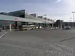 Hildegard-Knef-Platz vor dem Bahnhof Südkreuz