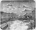 Schlossbrücke. Hintenlinks Zeughausrechts Altes Museum