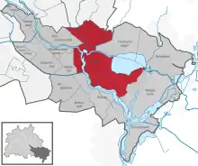Ortsteile des Bezirks Treptow-Köpenick