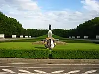 Hauptachse mit Bronzekranz