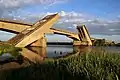 Die Palmburger Brücke, wie sie bis 2014 zu sehen war