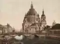 Berliner Dom und Friedrichsbrücke, um 1900