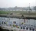 DDR-Grenzer verfolgt die Räumung des „Kubat-Dreiecks“, 1. Juli 1988