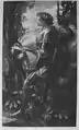 Radierung Sir Galahad nach G. F. Watts
