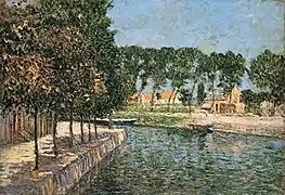 Bertha Schrader – Holländischer Kanal, zwischen 1900 und 1920