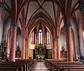 Von Hector angedachte innere Endausbauphase der Dieffler Kirche am Beispiel der Herz-Jesu-Kirche in Besseringen
