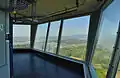 Blick von der Aussichtsplattform in nördliche Richtung