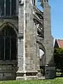 Strebepfeiler als Teil eines Strebewerkes (St Mary in Beverley)