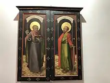 Beweinung Christi: Geschlossener Altar