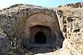 Phrygisches Kammergrab mit Löwenreliefs