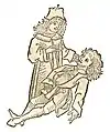 Buch V, Kapitel 24. Bezaar – Antidot-Stein (Arzt und Kranker mit Aszites)