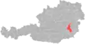 Der Bezirk Weiz in Österreich