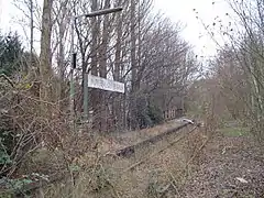 Ehemaliger Haltepunkt Wuppertal-Ostersbaum