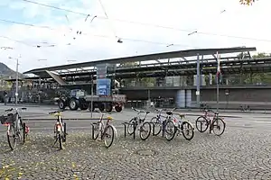 Westliche Bahnhofsseite (2017)