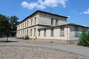 Denkmalgeschütztes Empfangsgebäude (2019)