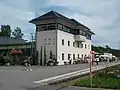 Bahnhof Oels­nitz (Erz­geb), Be­fehls­stell­werk (2015)
