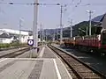 Gleis nach Kempten/Allgäu