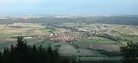 Blick auf Bière