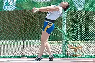 Bianca PerieRang sieben mit 68,47 m