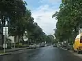 Vor dem Ortskern von Aspern