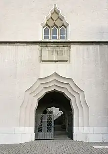 Torbogen der Marienkirche in Biel, 1927, Adolf Gaudy
