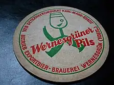 VEB Getränkekombinat Karl-Marx-Stadt – Wernesgrüner Pils