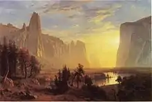 Albert Bierstadt: Yosemite Valley, Yellowstone Park, 1868