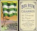 Flagge von Izmir (Smyrna) aus der Serie „Flags of all Nations, 150 Designs“ von American Tobacco (1910)
