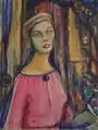 Bild 1: Selbstportrait, 1957, Öl auf Leinwand, 105 × 110