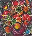 Bild 4: Blumenstrauß, 1960er, Öl auf Leinen, 25 × 23,5