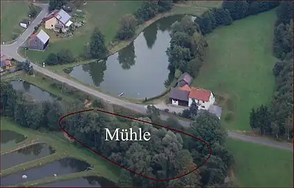 Lage der Mühle